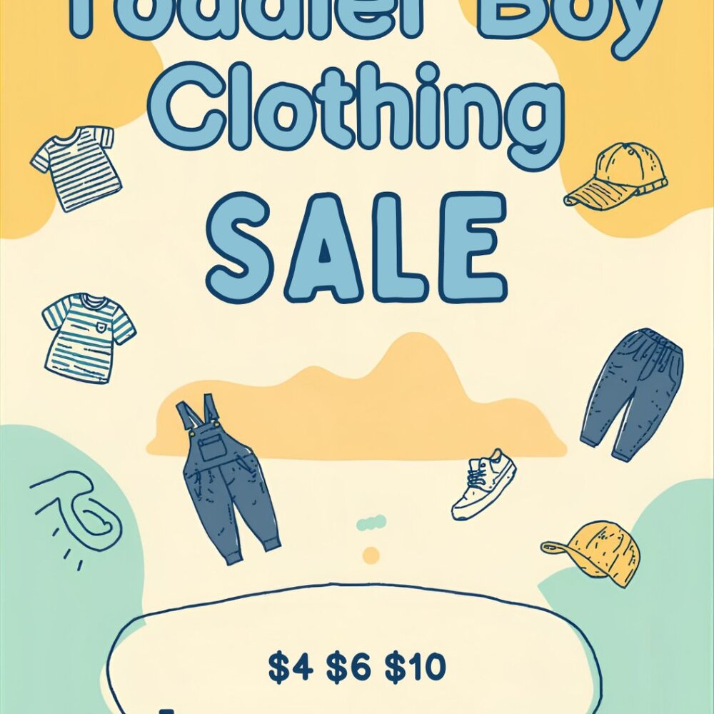 186 - Unlisted Toddler Boy Clothing - Final Sale